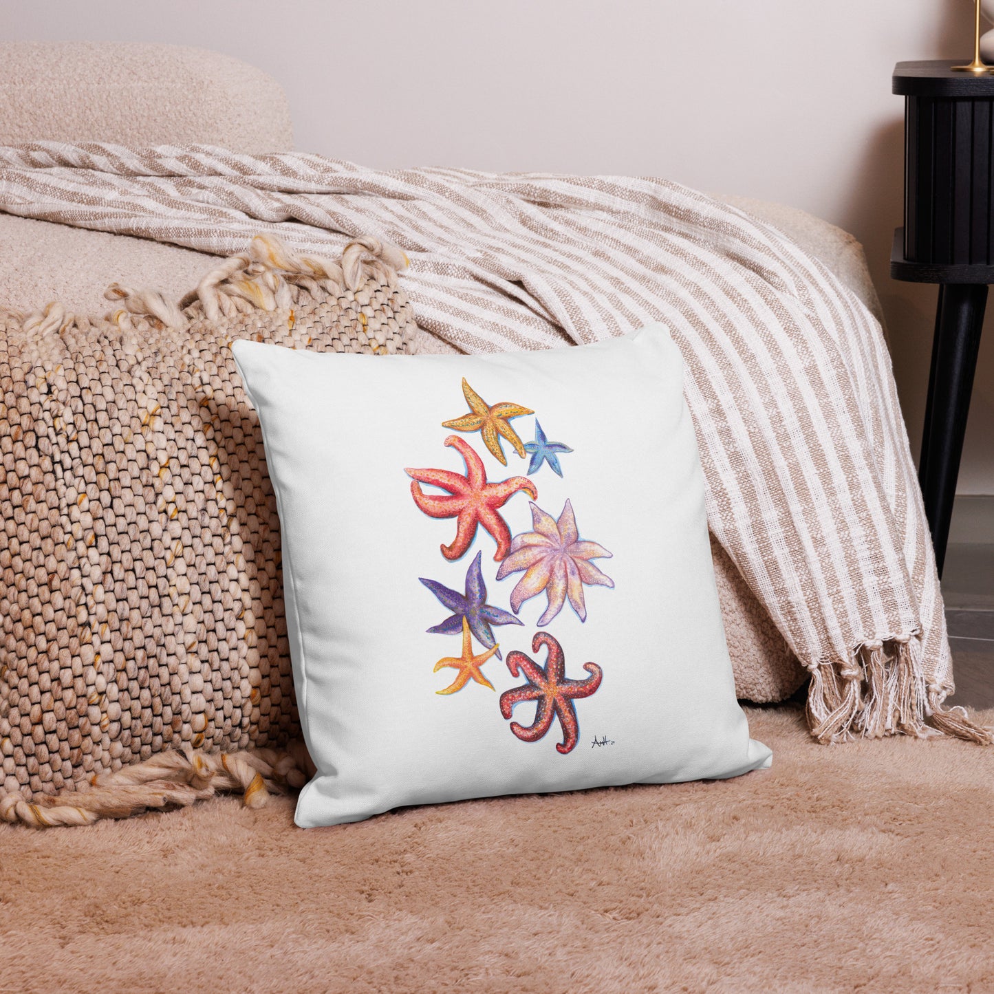 "Starfish Point" Newfoundland Premium Pillow