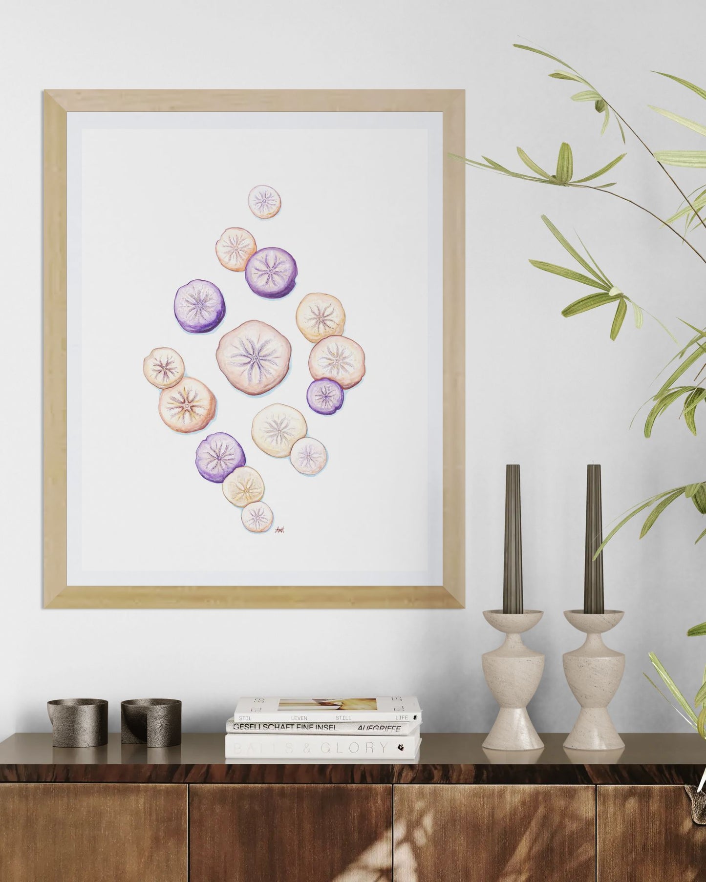 "Sand Cake Coast" Newfoundland Sand Dollar Watercolour Fine Art Print