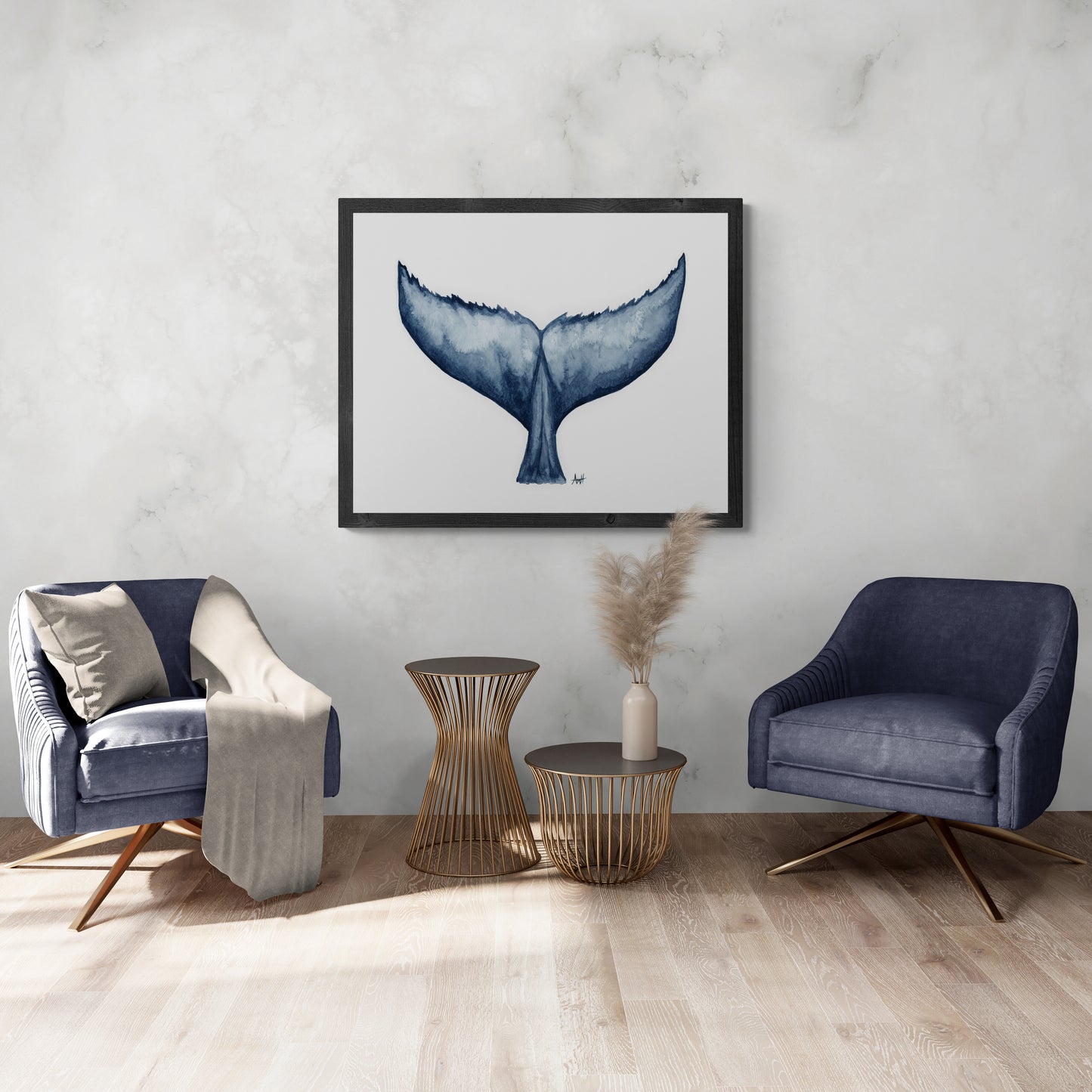 "Humpback Hello" Newfoundland Watercolour Fine Art Print