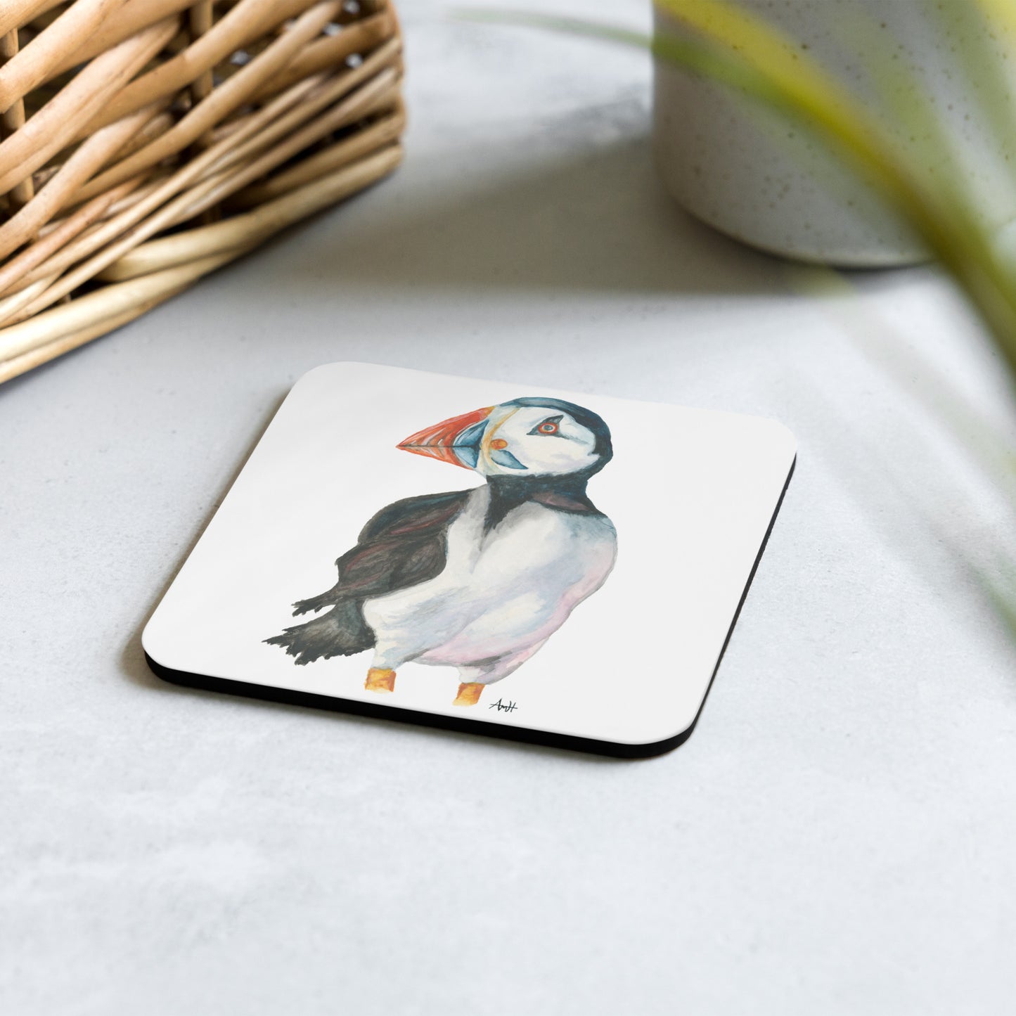 Newfoundland Imagery Coaster Set- Cork Back